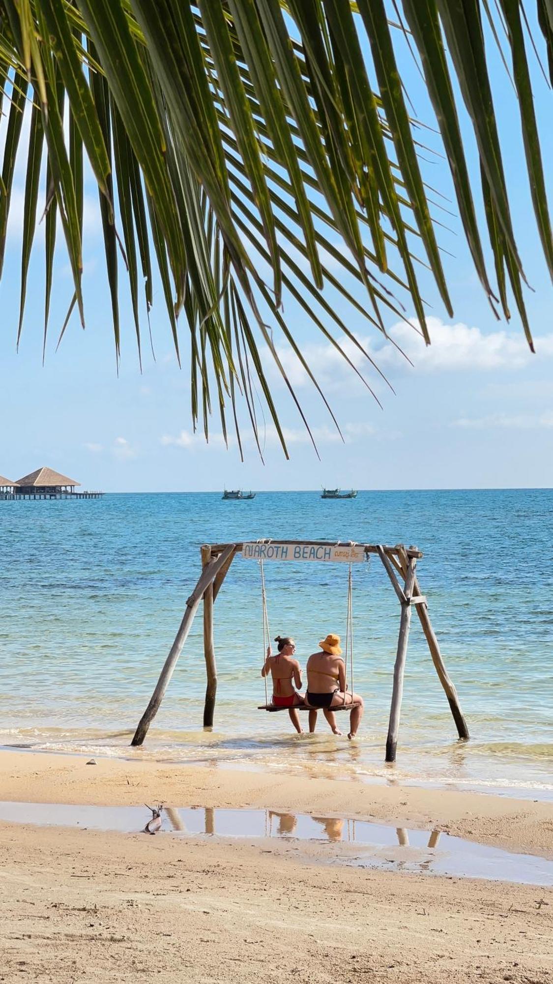 Naroth Beach Bungalow Prek Svay Village Luaran gambar