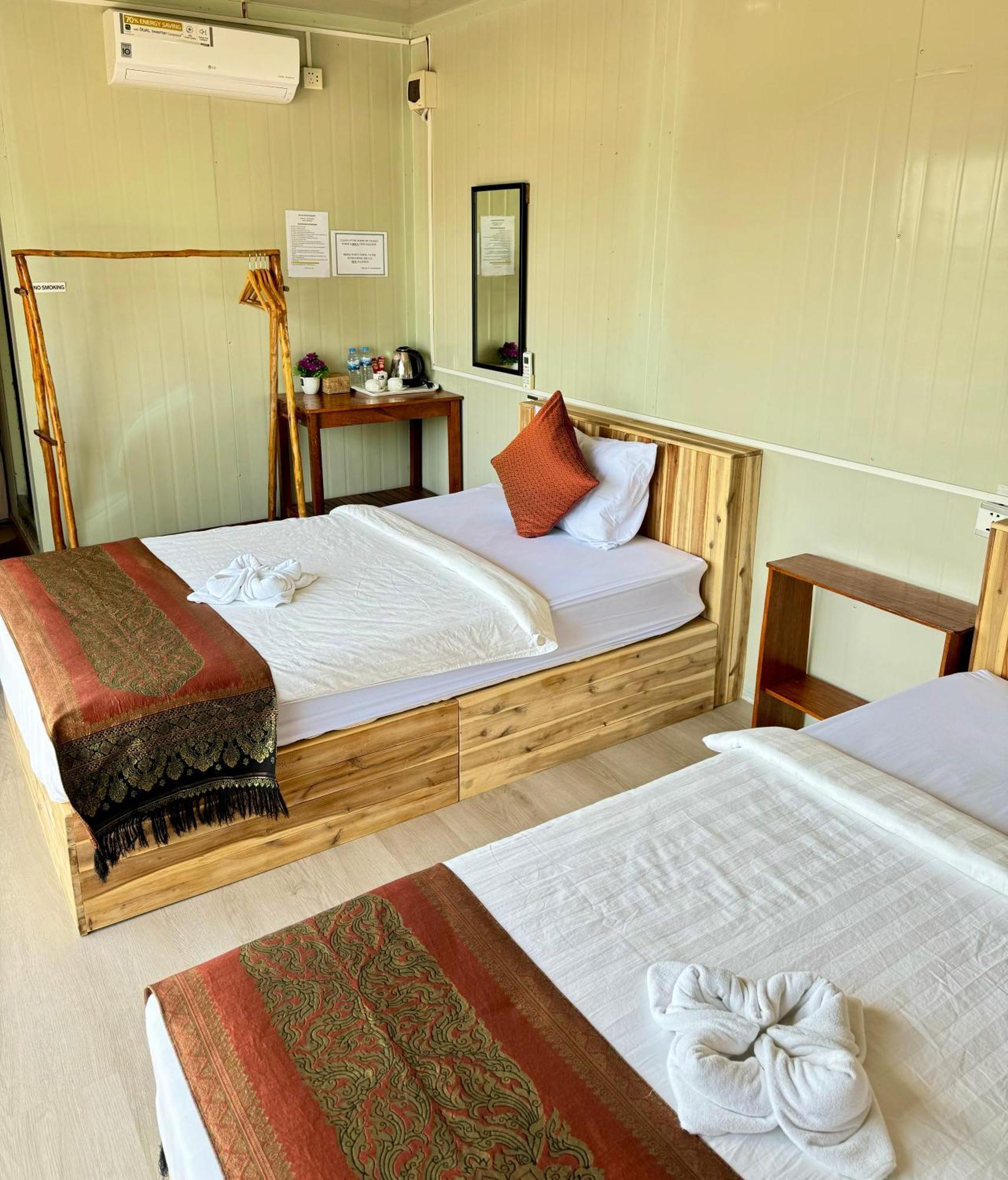 Naroth Beach Bungalow Prek Svay Village Luaran gambar