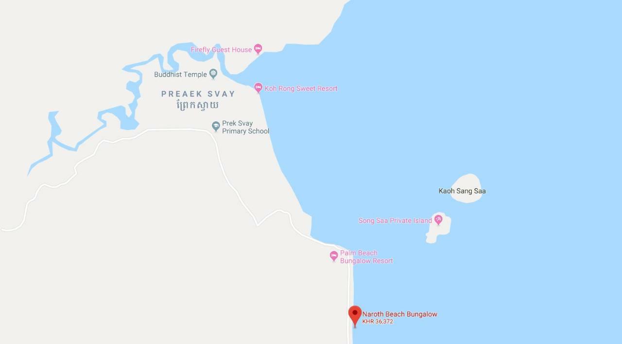Naroth Beach Bungalow Prek Svay Village Luaran gambar